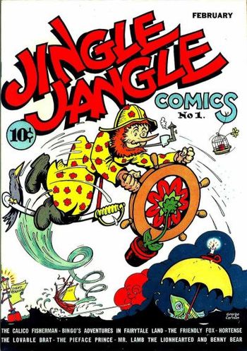 Front cover of Jingle Jangle Comics #1