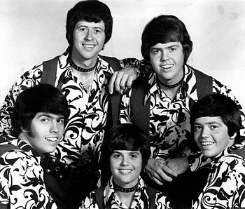 Publicity photo of the music group The Osmonds.