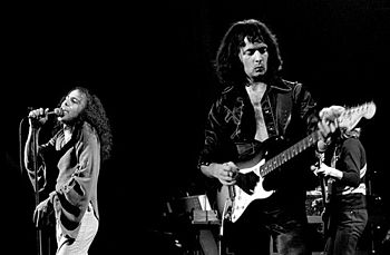 Ronnie James Dio and Ritchie Blackmore in Rain...